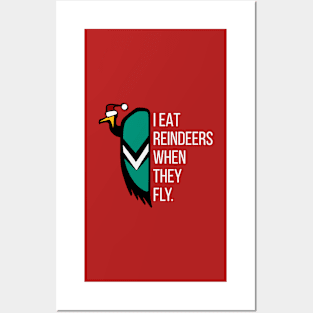 Christmas Edition: Reindeers - Vulture the Wise Posters and Art